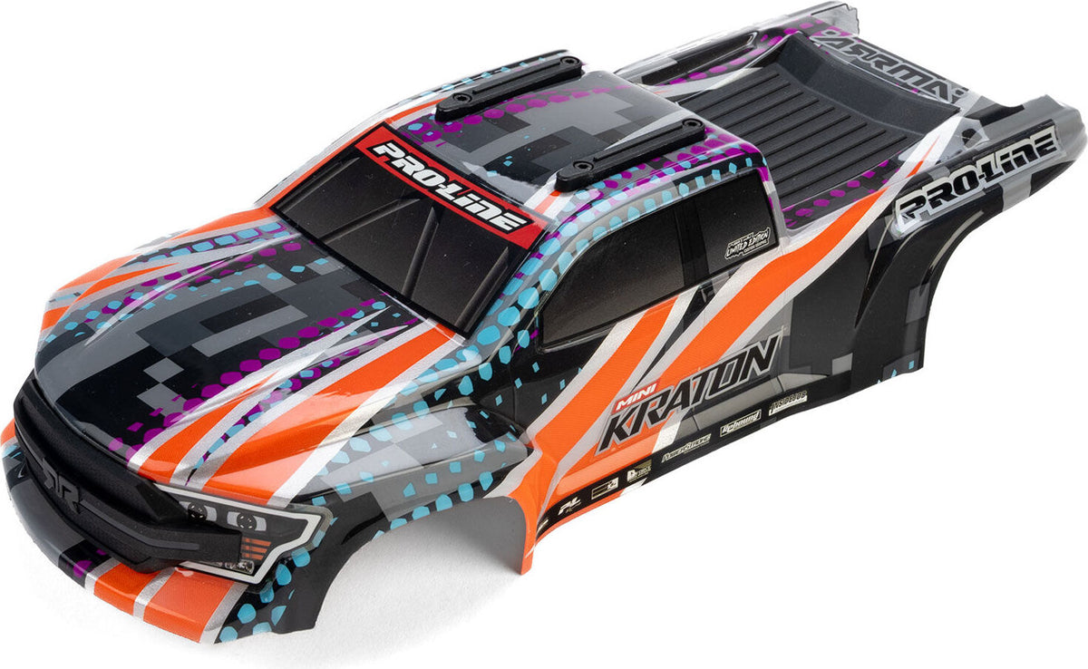 1/16 Limited Edition Pre-Cut/Pre-Painted Brute Digi Body with Clipless System: ARRMA MINI KRATON