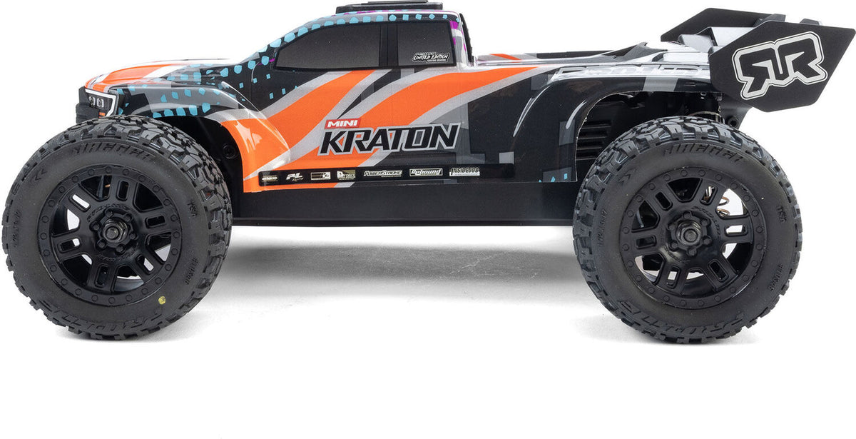 1/16 Limited Edition Pre-Cut/Pre-Painted Brute Digi Body with Clipless System: ARRMA MINI KRATON