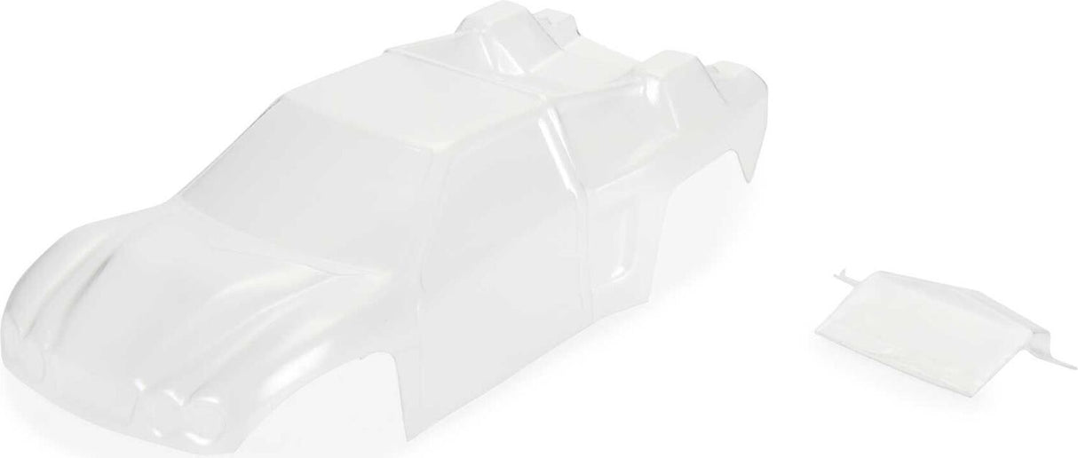 1/28 Pre-Cut Crowd Pleazer Clear Body: Losi Micro-T