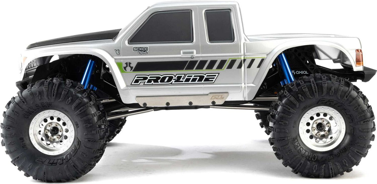 1/10 Pro-Comp Front/Rear (97mm) Scaler Shocks, Blue (2): Rock Crawlers
