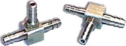 Metal T Tubing Couplers 1/16"