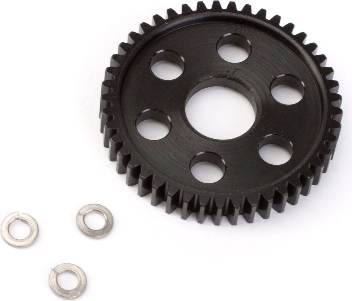 32p Hard Black Steel Spur, 45T: short course truck, monster truck 4x4