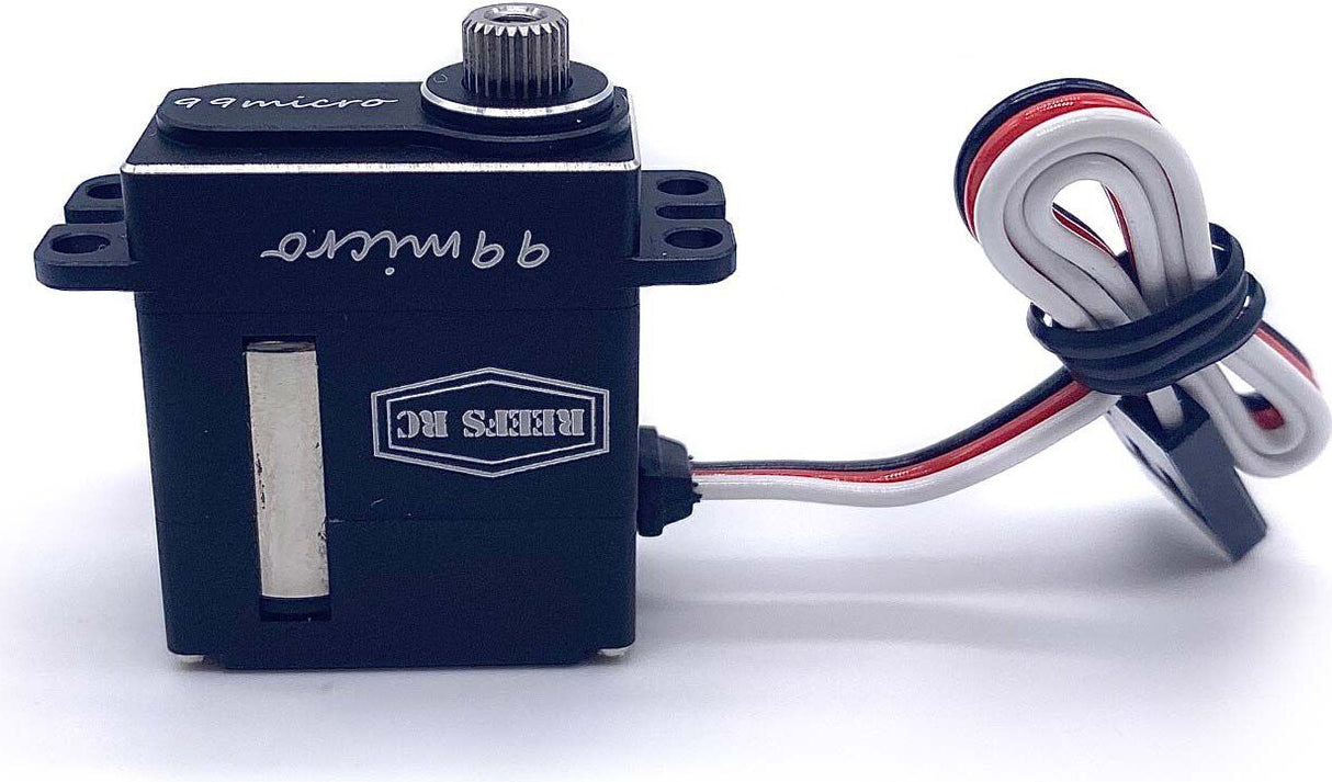 99 Micro Digital Metal Gear Waterproof Servo, Black