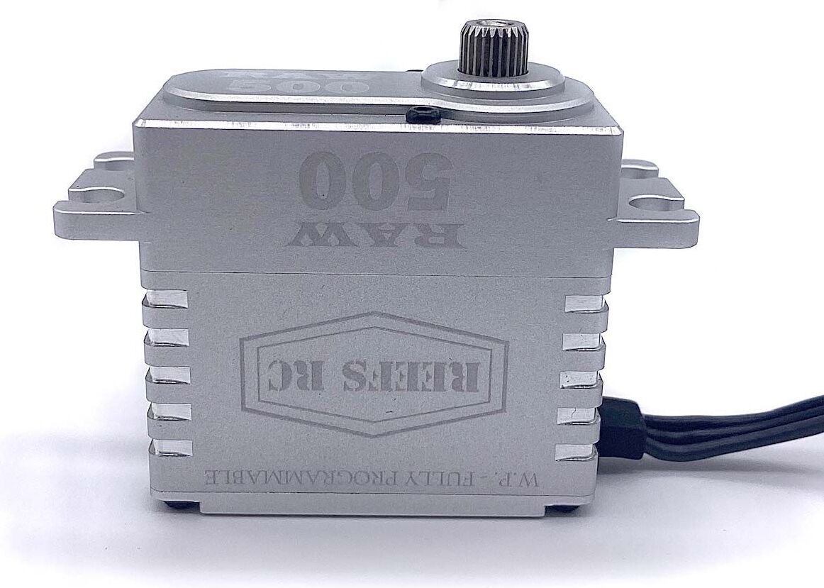 RAW 500HD Standard Digital Metal Gear Waterproof Programmable Servo, Silver