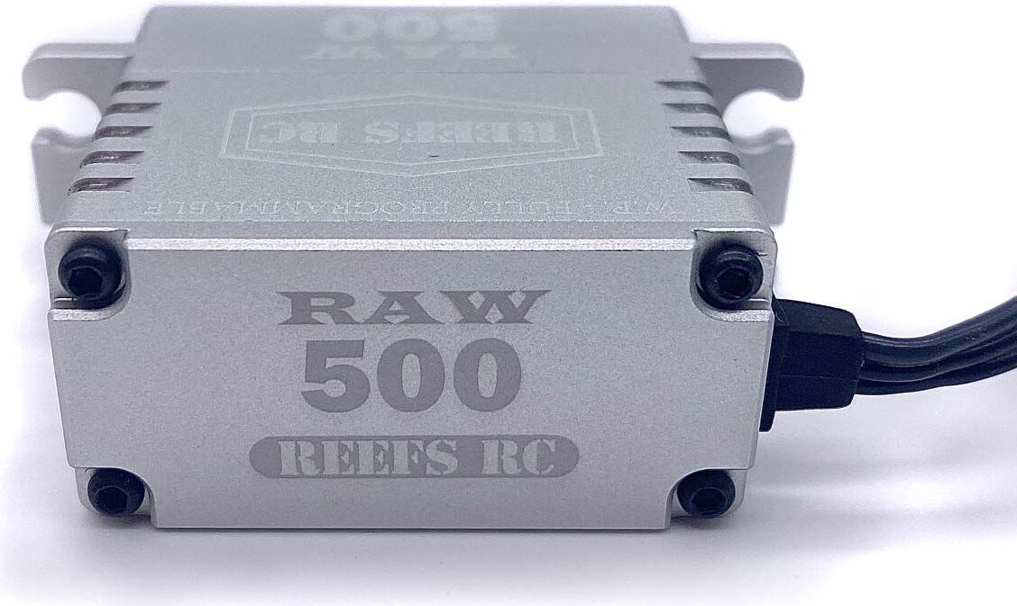 RAW 500HD Standard Digital Metal Gear Waterproof Programmable Servo, Silver