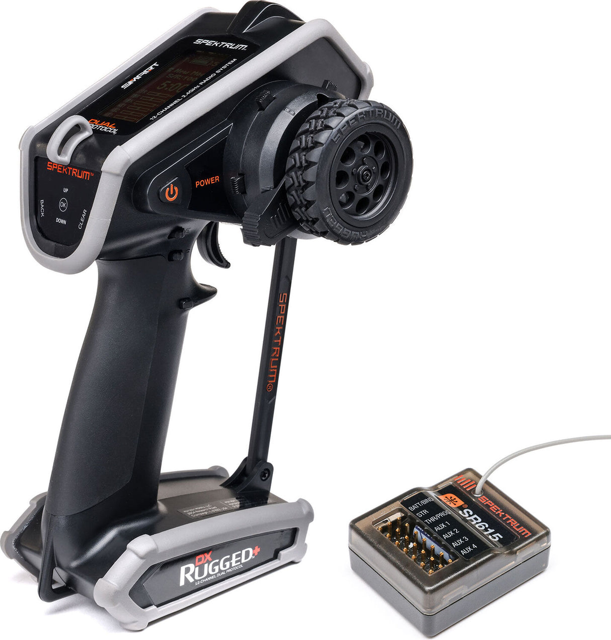 DX Rugged+ 12-Channel DSMR+ Transmitter with SR615 Receiver