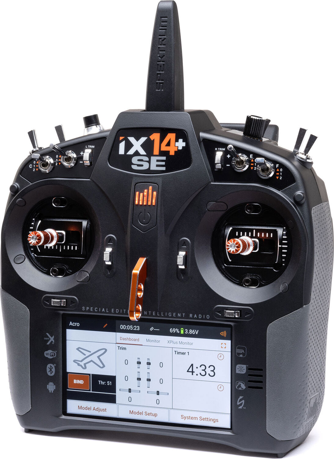 iX14+ SE 20-Channel DSMX Transmitter Only