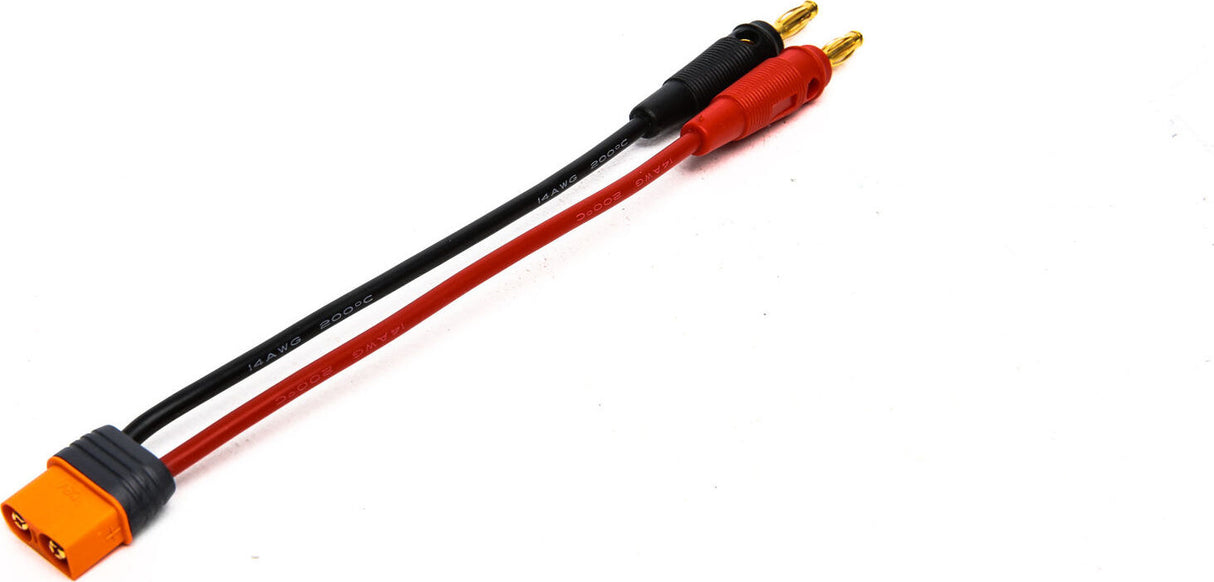 Adapter: IC3 Device / 4mm Male Bullets with 6" Wires 13 AWG