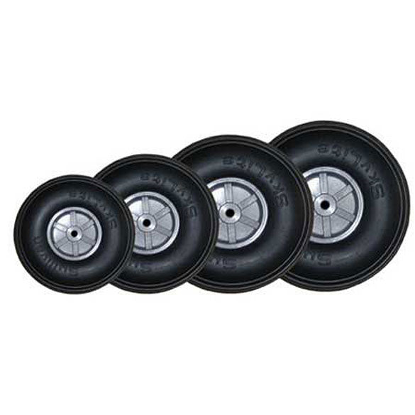 Skylite Wheel w/Tread 4" (1 wheel and tire included)