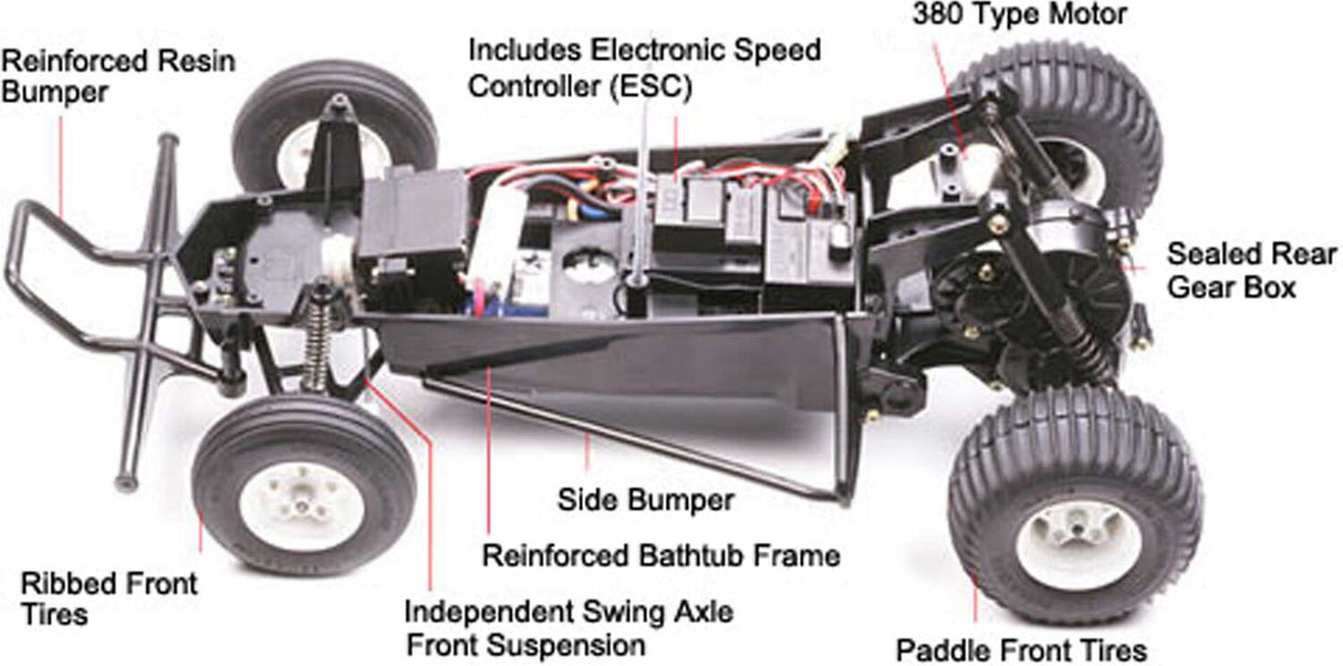 1/10 Grasshopper 2WD Buggy Kit