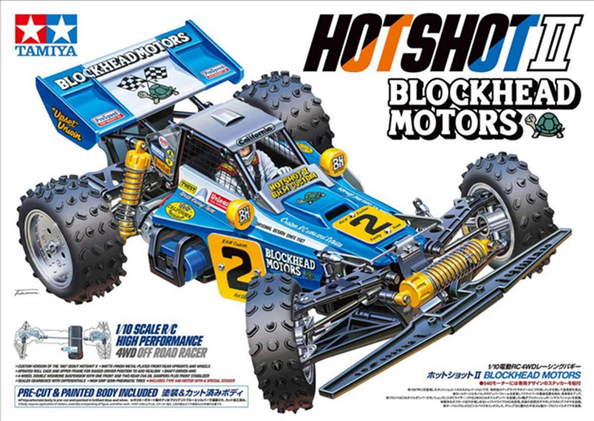 1/10 Hotshot II Blockhead Motors 4x4 Off-Road Buggy Kit