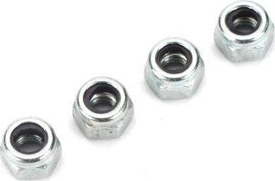 4mm Nylon Insert Lock Nuts Metric