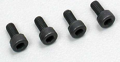 3.0mm x 6 Socket Head Cap Screws (4/pkg)
