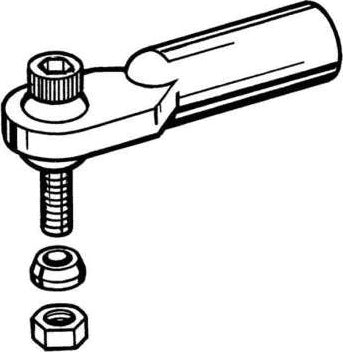 4-40 x 5/8 Swivel Ball Links for 4-40 Rods with Hardware -