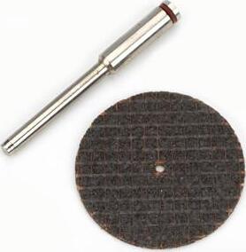 1 1/4" Cut off Wheel & Mandril