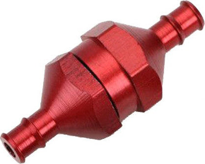 In-Line Fuel Filter, Red