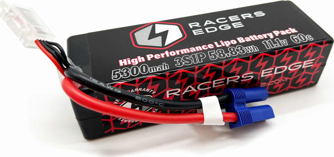 5300mAh 3S 11.1V 60C Hard Case Lipo Battery w/EC5 Connector