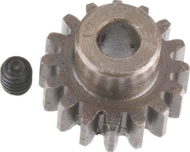 X HARD 5mm (1.0 MOD) PINION 16