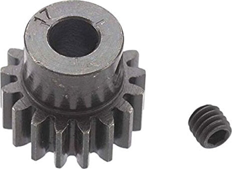 EXTRA HARD 17 TOOTH BLACKENED STEEL 32P PINION 5M/M