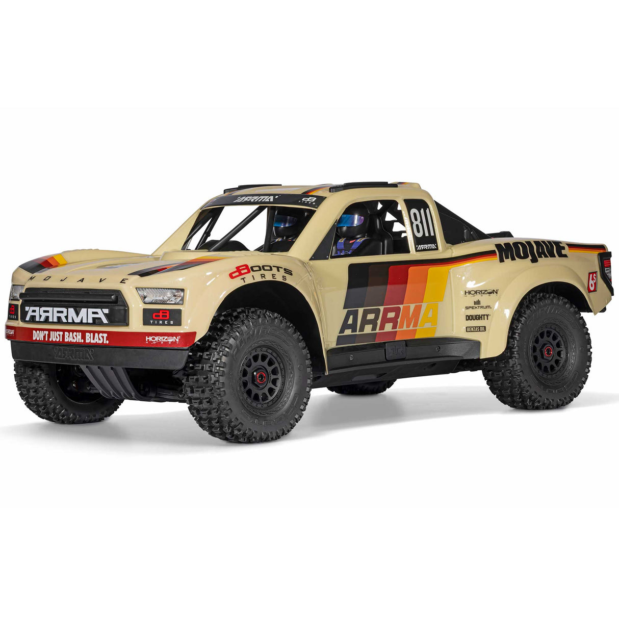 ARRMA 1/7 MOJAVE 6S 4X4 V3 BLX Brushless RTR Desert Truck - Beige — view 2