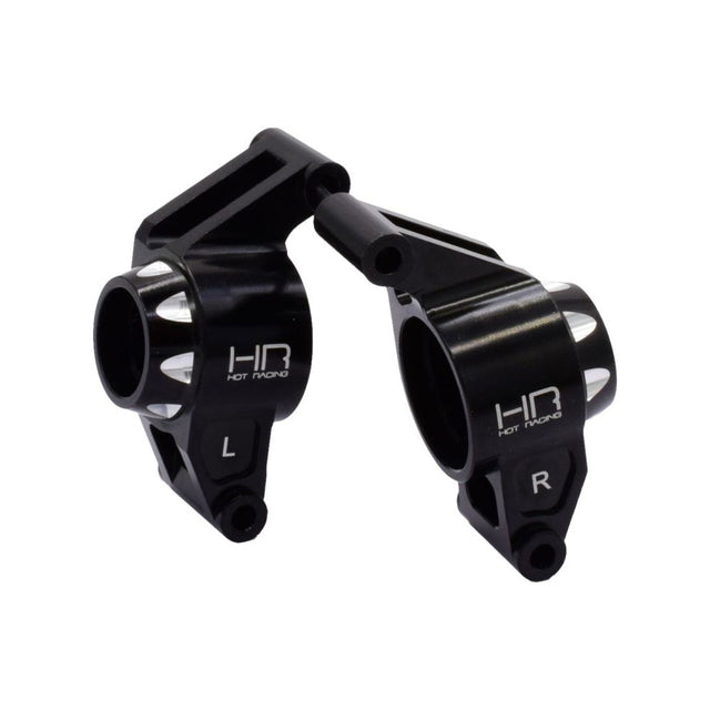 Hot Racing Aluminum Rear Hubs Stub Axle Carriers for Traxxas Maxx (HRAMXX2201)