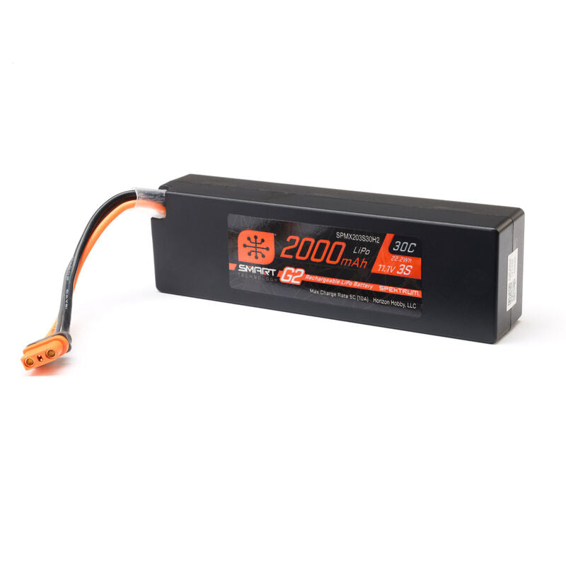 11.1V 2000mAh 3S 30C Smart G2 LiPo Battery: IC2 Co
