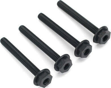 DuBro 1/4-20 x 2" Nylon Wing Bolts (4)