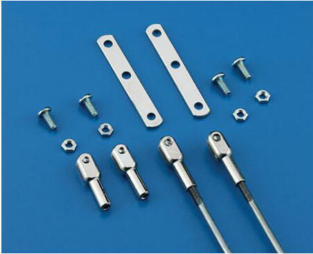 DuBro 4-40 Steel Rod End Assembly
