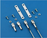 DuBro 4-40 Steel Rod End Assembly