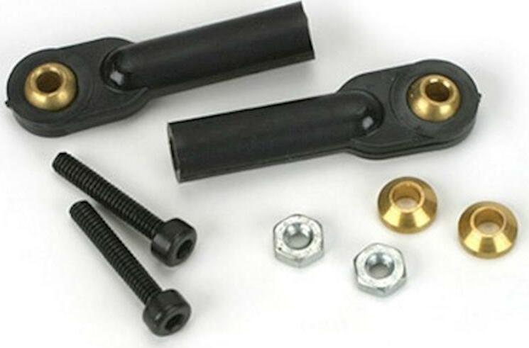 DuBro 2mm Swivel Ball Links with Hardware (2)