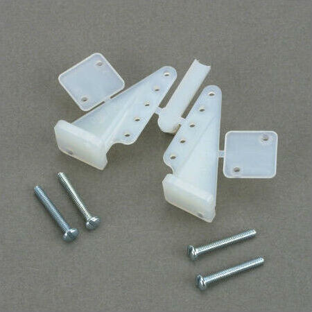 DuBro T-Style Nylon Control Horns (2)
