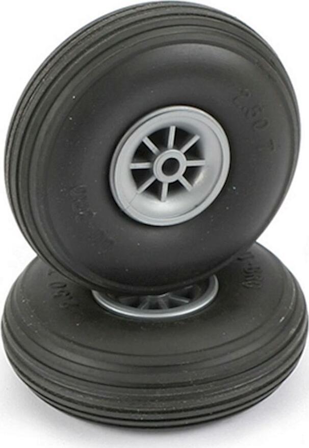 DuBro Treaded Wheels, 2-1/2"