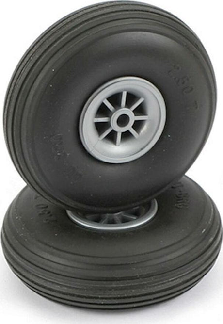 DuBro Treaded Wheels, 2-1/2"