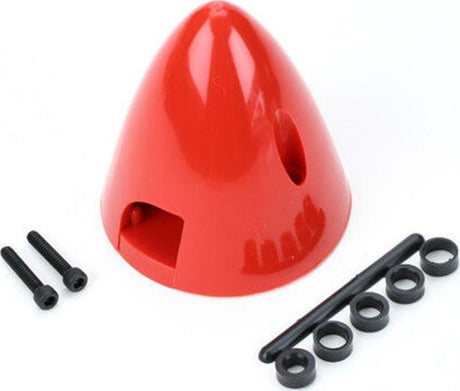 DuBro 4 Pin Spinner (Red) (2-1/2")