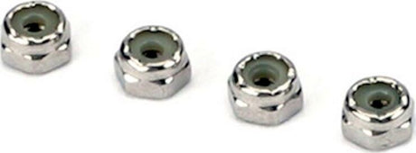DuBro SS Nylon Lock Nuts,4-40