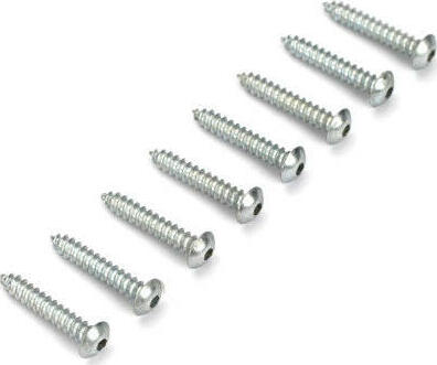DuBro #2 x 1/2" Button Head Screws (8)