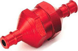 DuBro In-Line Fuel Filter (Red)
