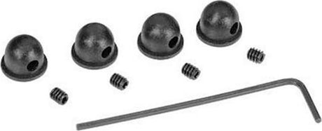 DuBro Micro Wheel Collars 4 pieces: 1.5mm