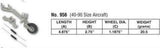 DuBro Semi-Scale Tailwheel System: 40-90