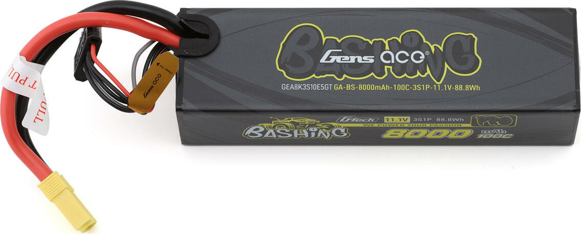 Gens Ace Bashing Pro G-Tech Smart 3S LiPo Battery 100C (11.1V/8000mAh)