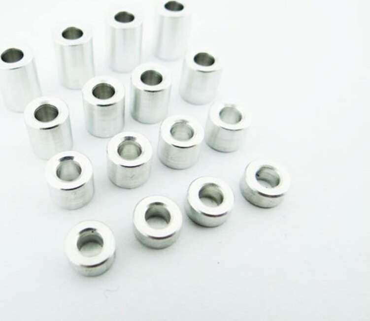 Hot Racing M3 3-9mm Aluminum Standoff Spacer Set (16)