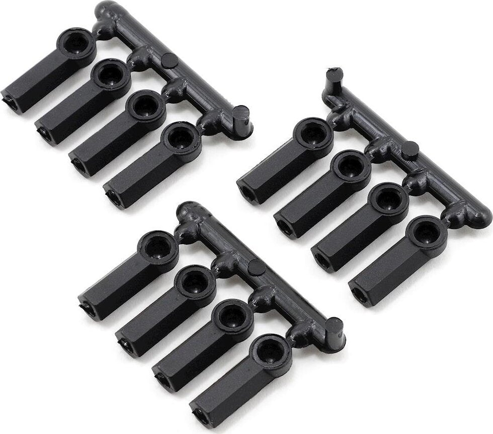 RPM Heavy Duty 4-40 Rod Ends (Black) (12)