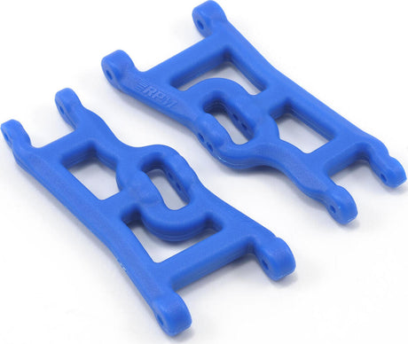 RPM Front A-Arms (Blue) (stadium truck, monster truck & short course truck) (2)