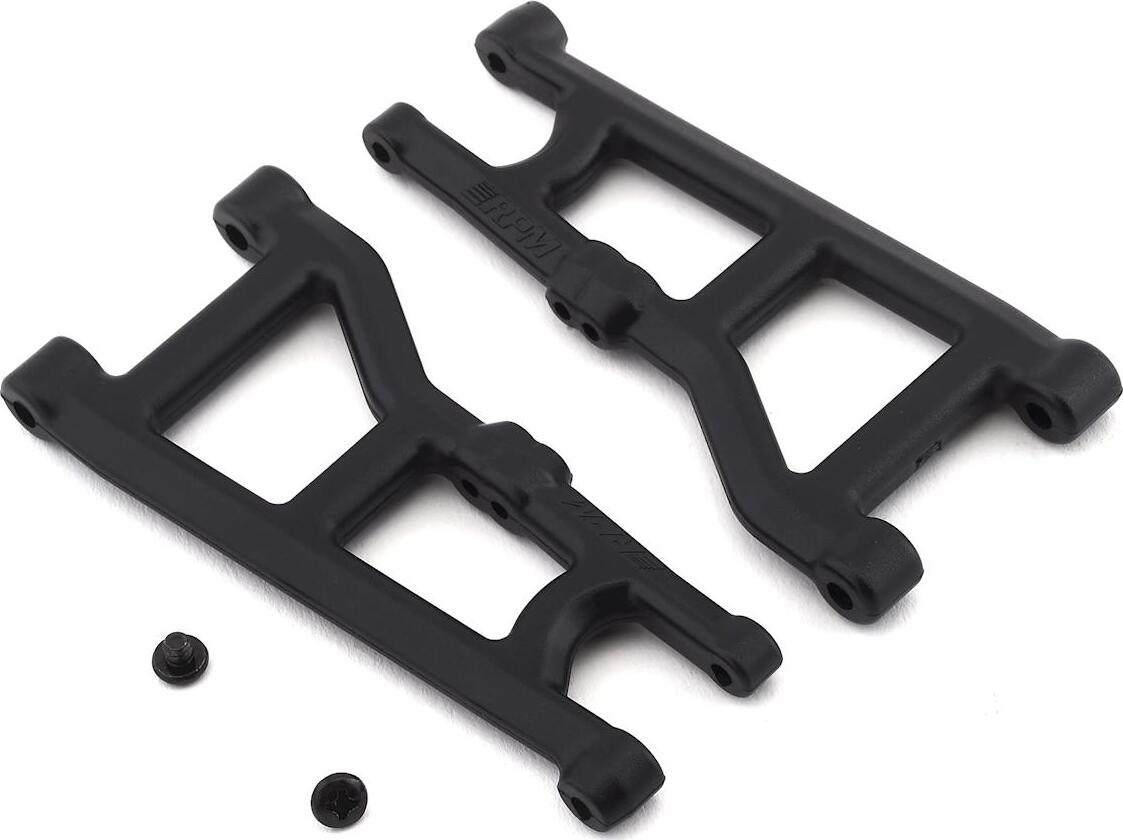 RPM Arrma 4x4 Front Suspension Arm Set (Black)