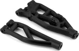 RPM Arrma Kraton/Outcast 6S Front Right Upper & Lower Suspension Arm Set (Black)
