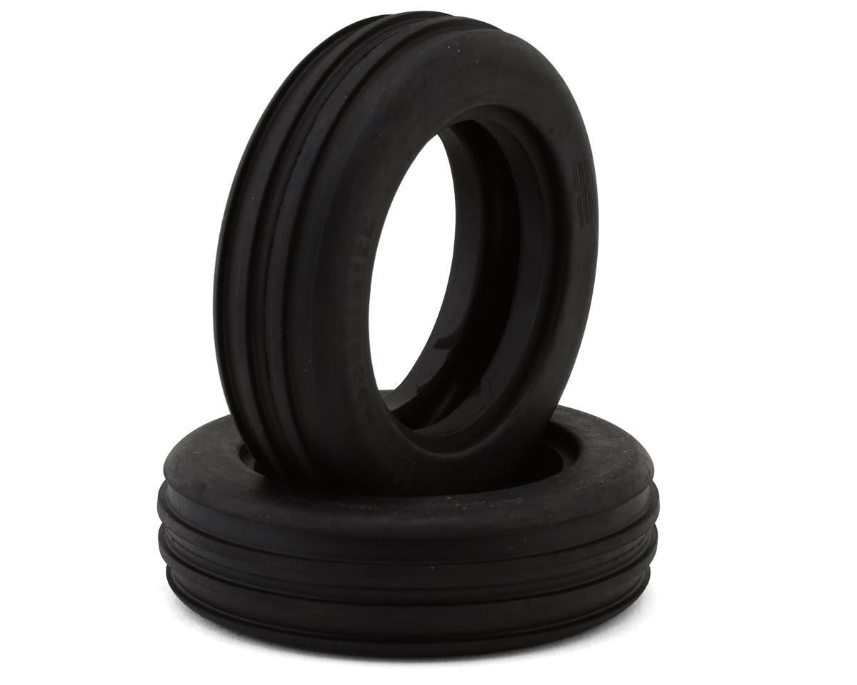 RC10 Front Tire, 4 Rib, 2.0in