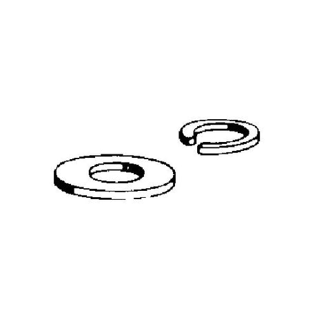 No. 4 Split Washer (QTY/PKG: 8 )