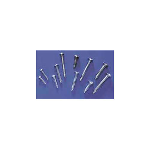 4 x 1 Button Head Sheet Metal Screws (QTY/PKG: 8 )