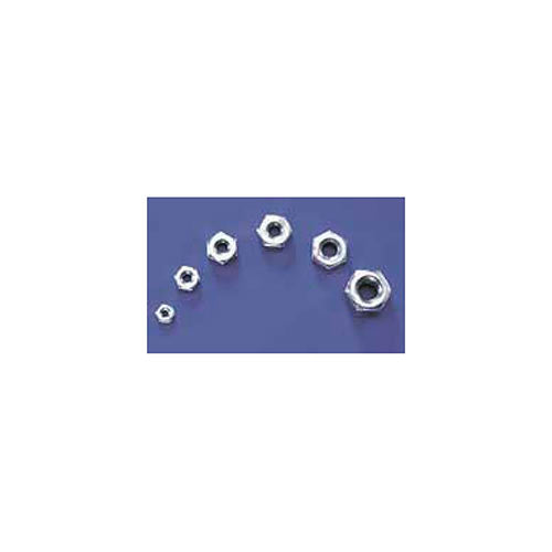 6-32 Steel Hex Nuts (QTY/PKG: 4 )