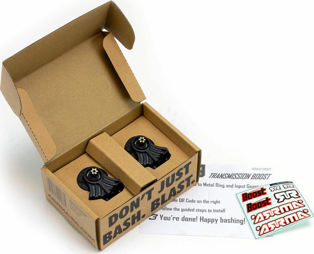 Front & Rear Metal Diff Upgrade Set: BOOST BOX
